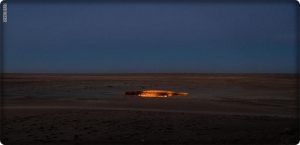 قصة "بوابة الجحيم" التي تشتعل مند ٤٠ عاما فى تركمانستان