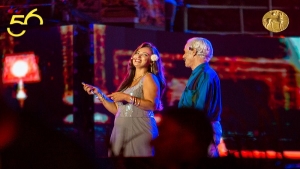 افتتاح الدورة 56 لمهرجان قرطاج الدولي: جمهور غفير يواكب عرض "عشاق الدنيا" وتكريم بطلة التنس العالمية أنس جابر